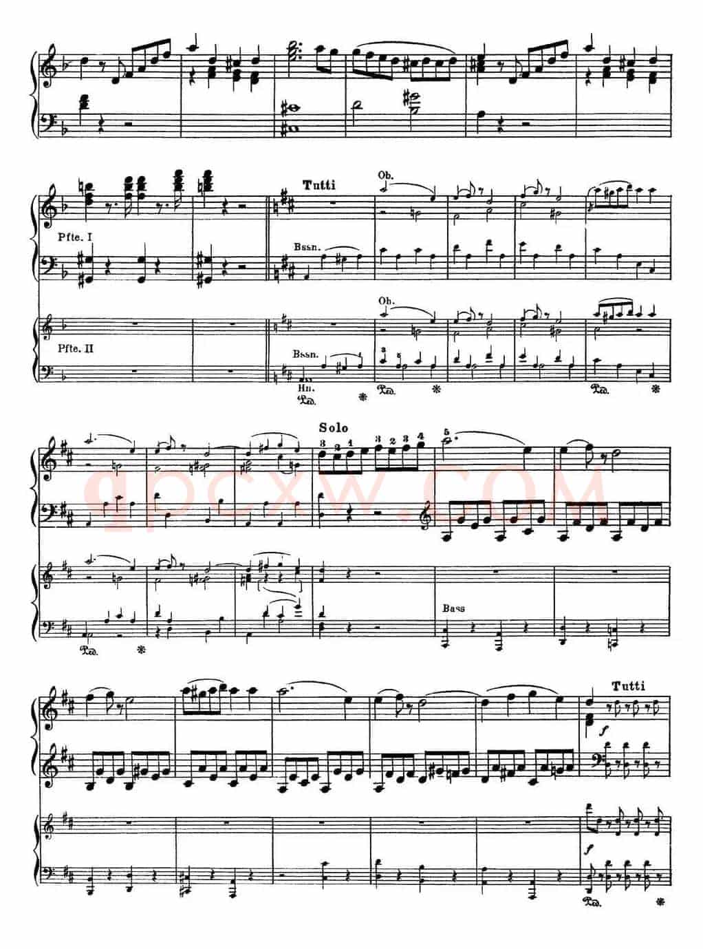 二十八部钢琴协奏曲 No.20（P46-59）