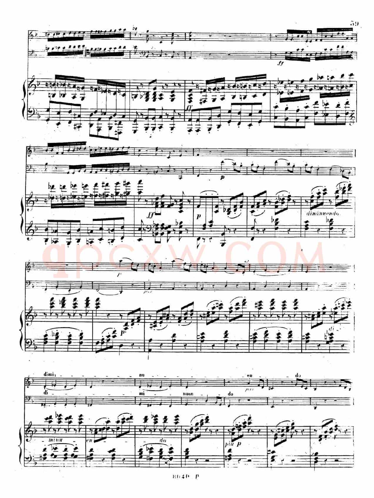 Piano Trio No.1 in d Minor Op.49(d小调第一钢琴三重奏·第四乐章)
