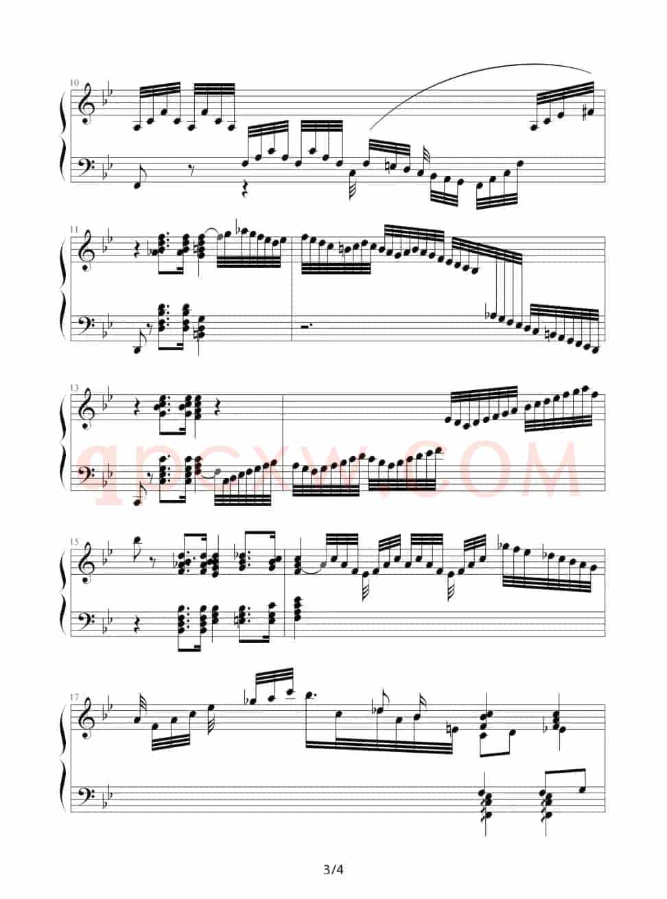 降B大调序曲