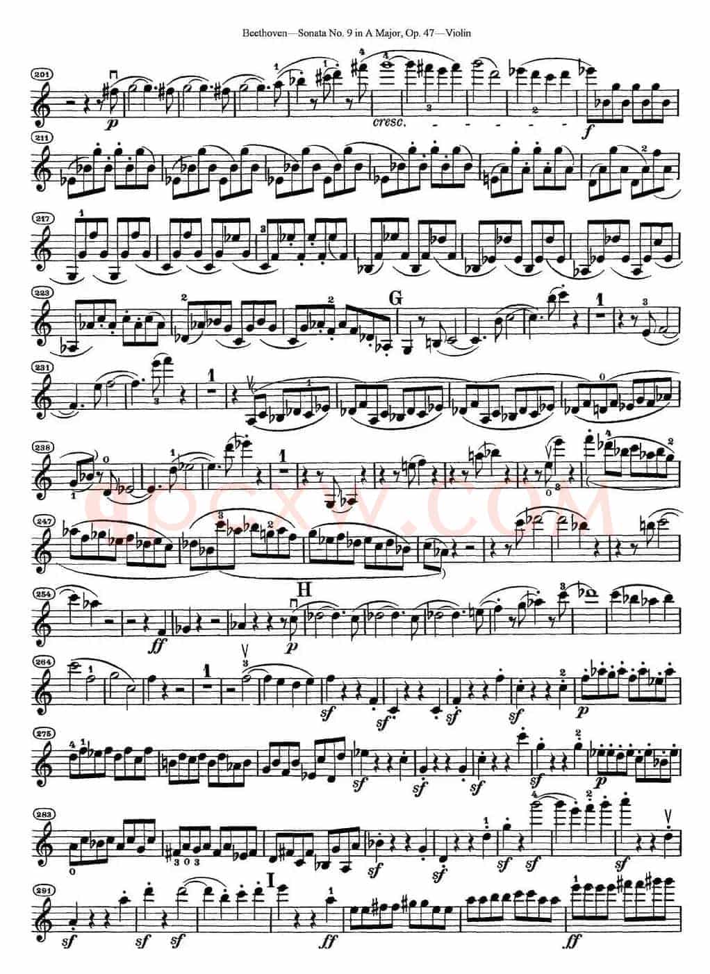 Violin Sonata No.9 in A Major Op.47