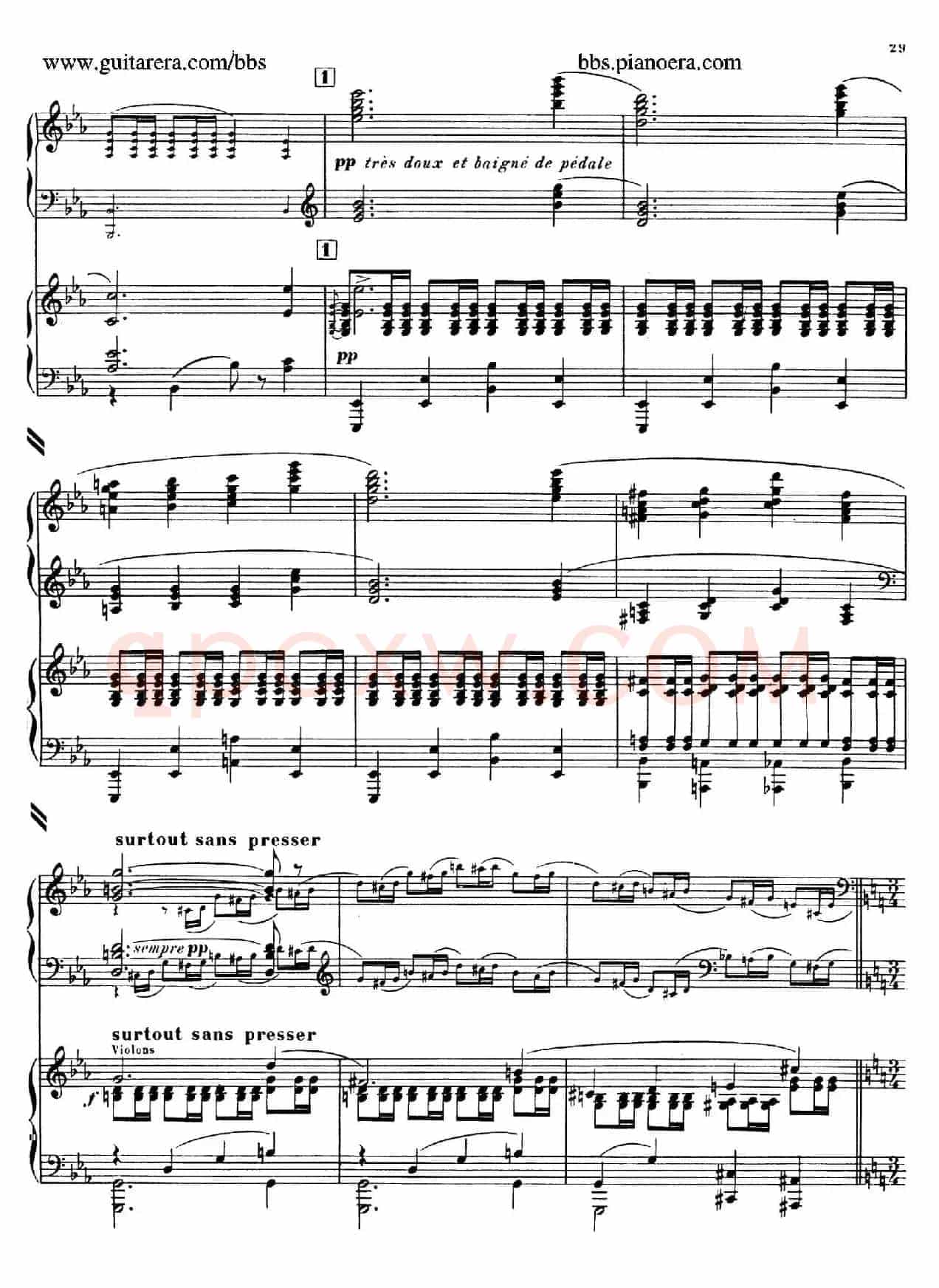 Piano Concerto in c-sharp Minor(升c小调钢琴协奏曲·第二乐章)