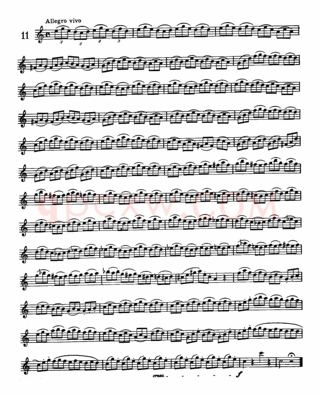 25 Daily Exercices for Saxophone（9—17）