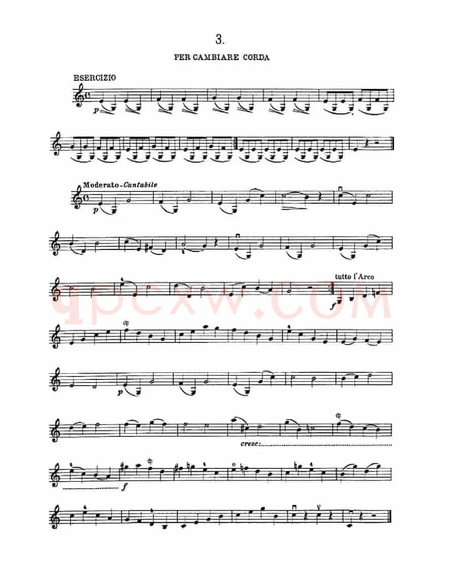 36 Studi Melodici E Facilissimi  Op.48之1—10（36首容易旋律 作品.48）
