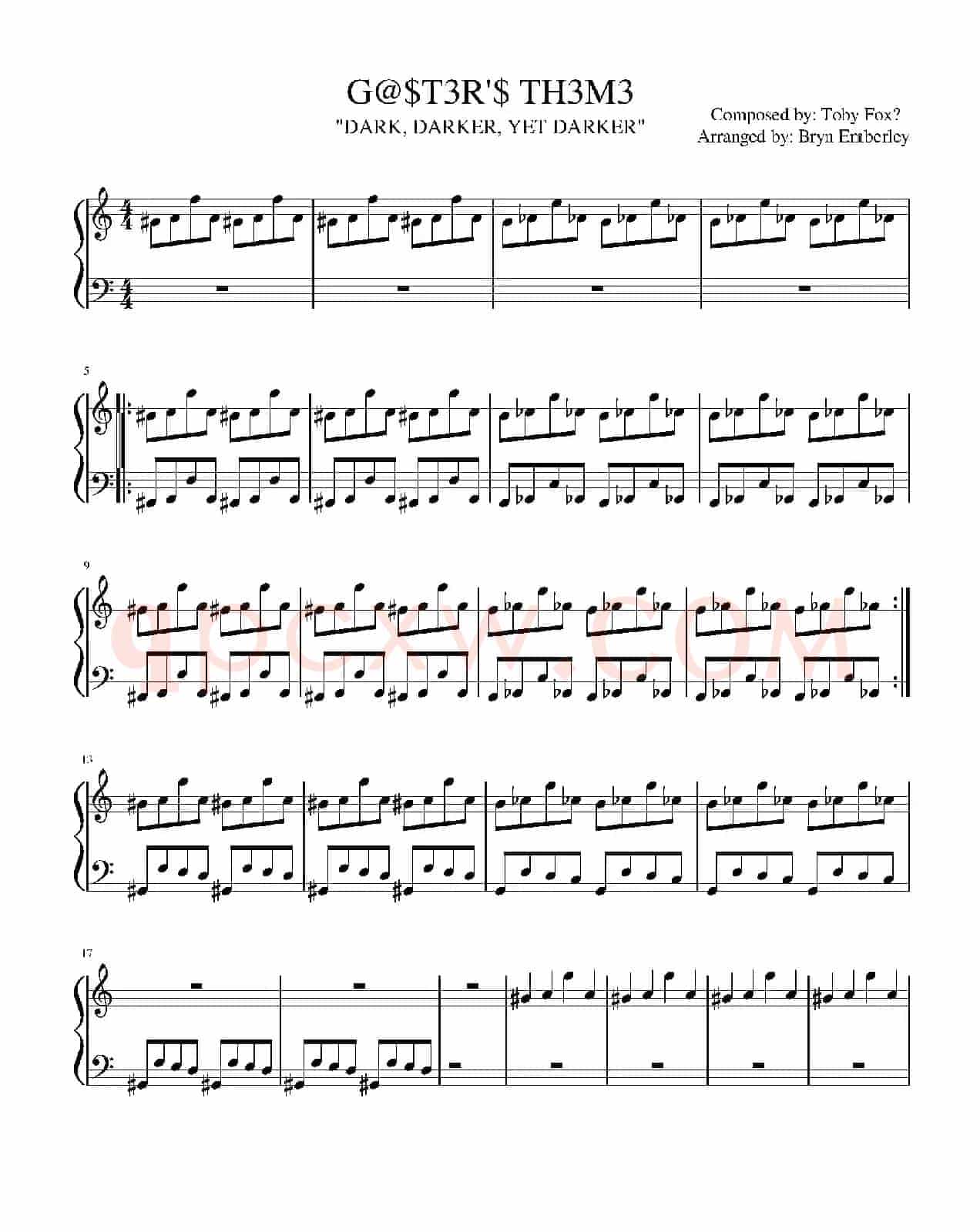 Gasters Theme