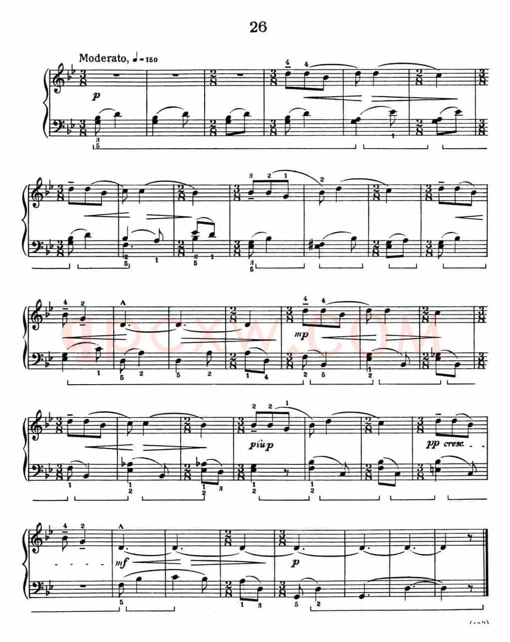 For Children Sz.42（献给孩子们·26）
