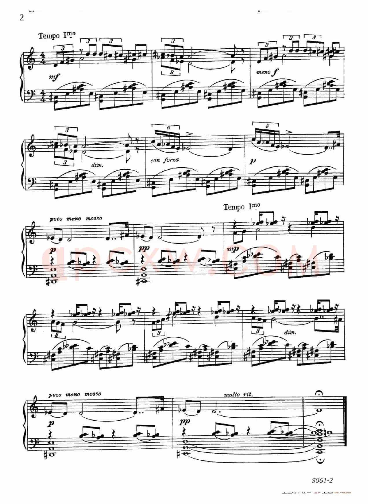 Poems of 1917 Op.41(1917之诗 1. 荒岛)