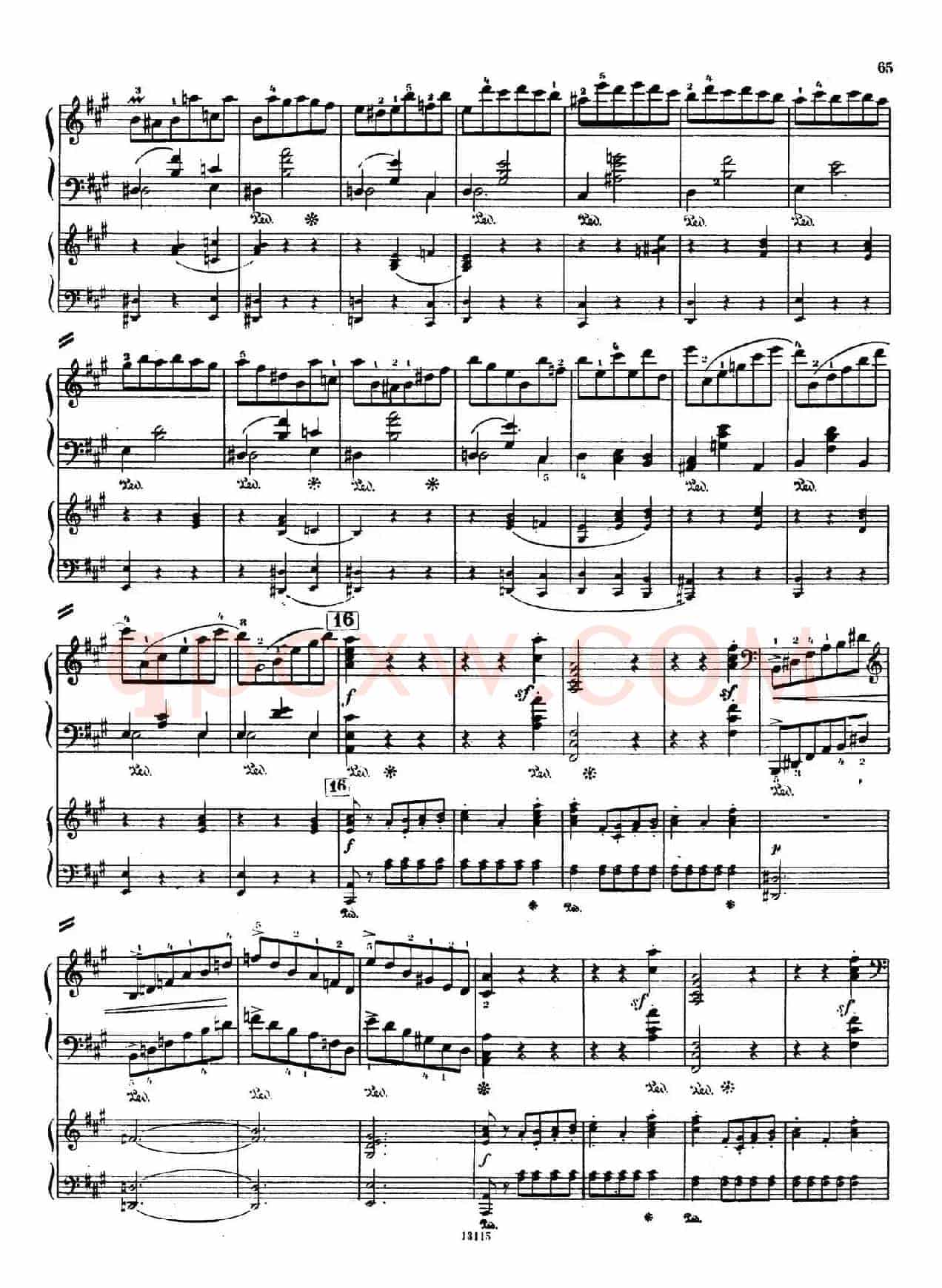 Piano Concerto in a Minor Op.54（a小调钢琴协奏曲·双钢琴）