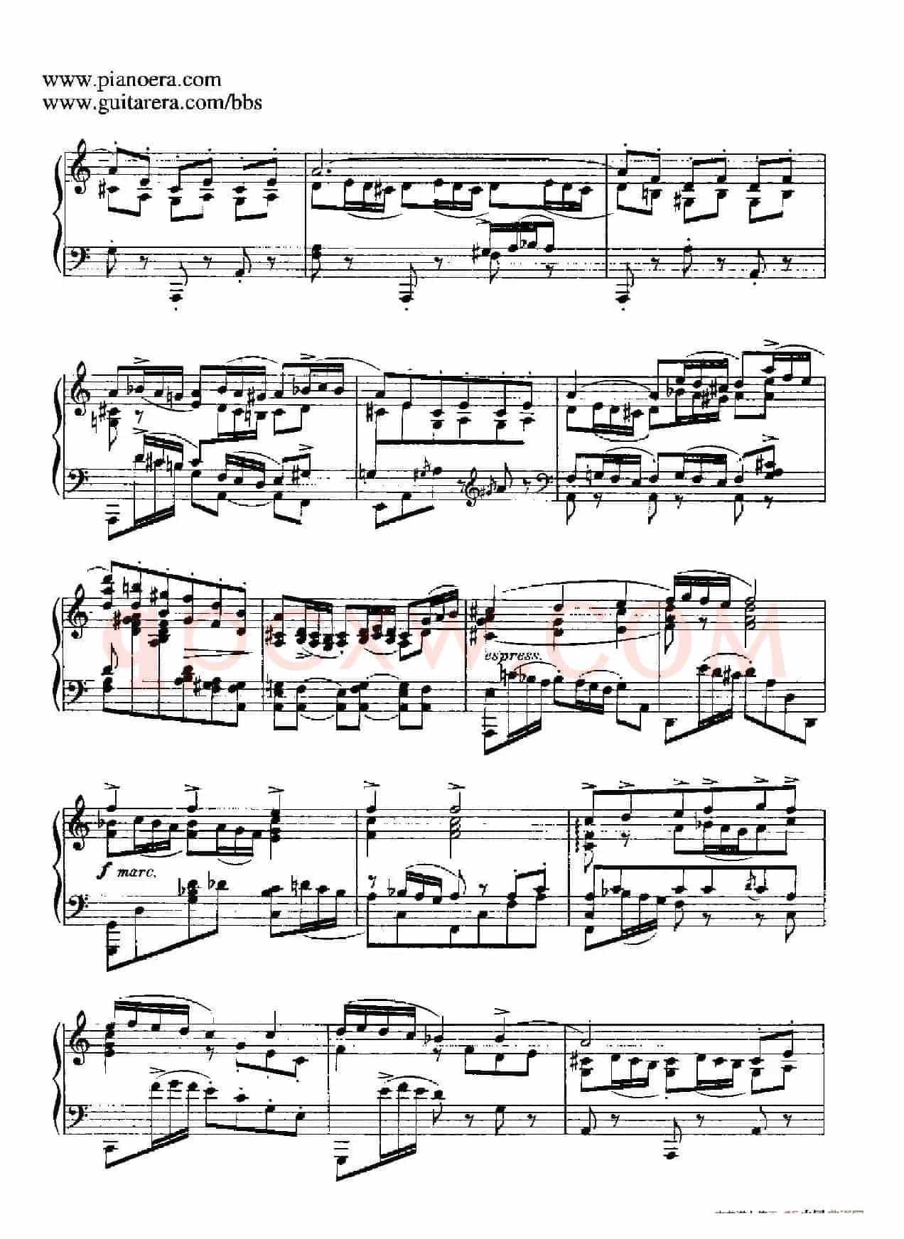 Goyescas(戈雅之画)(3. 烛光凡丹戈 El Fandango De Candil)