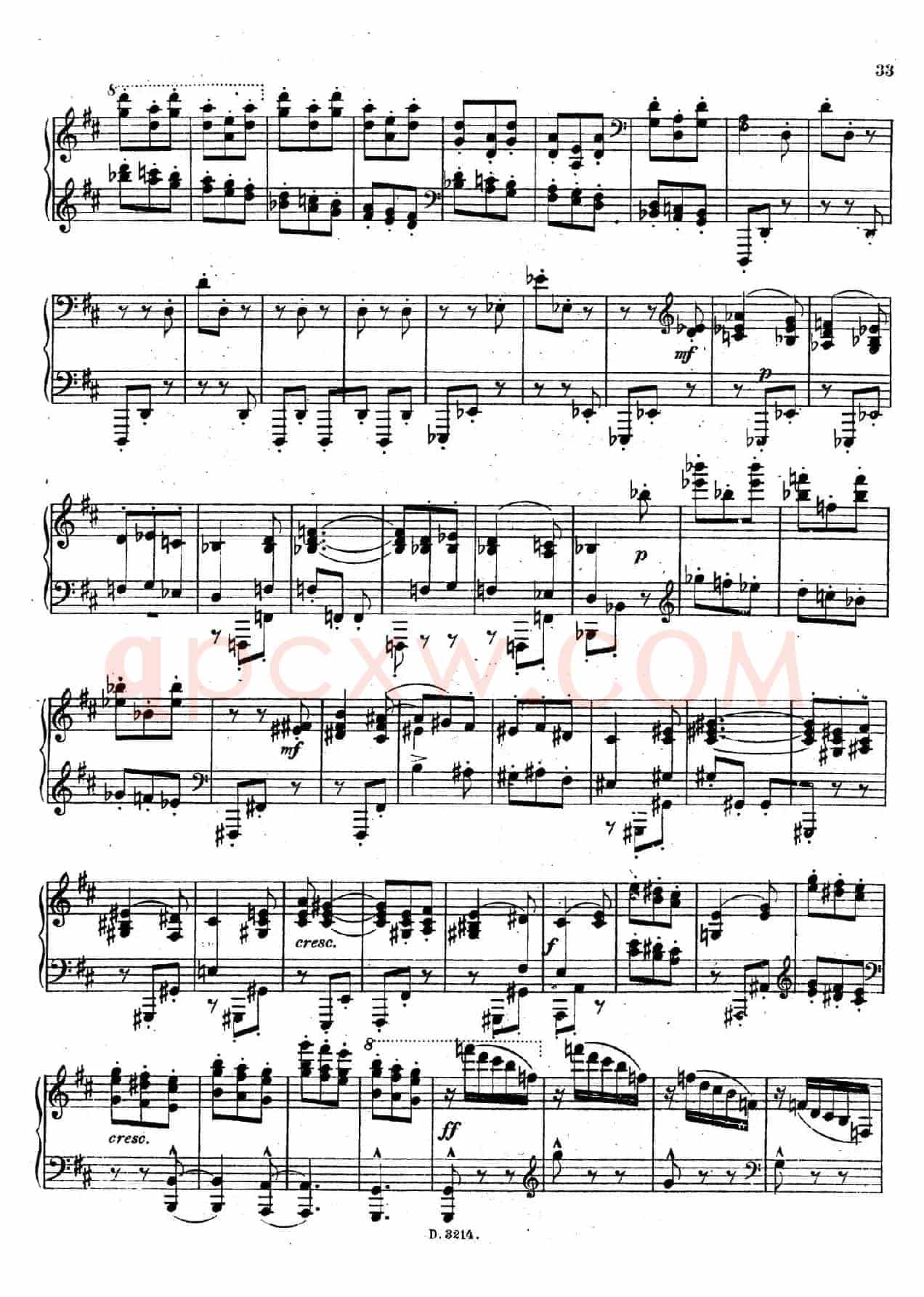 Four Pieces 4首小品 Op.2（Ⅳ）