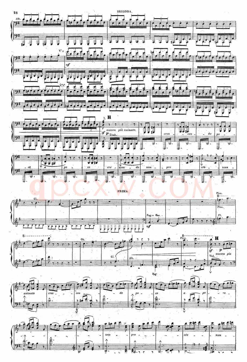 Harold en Italie Op.16 - 4 Hands（哈罗尔德在意大利·四手联弹）（P11——20）
