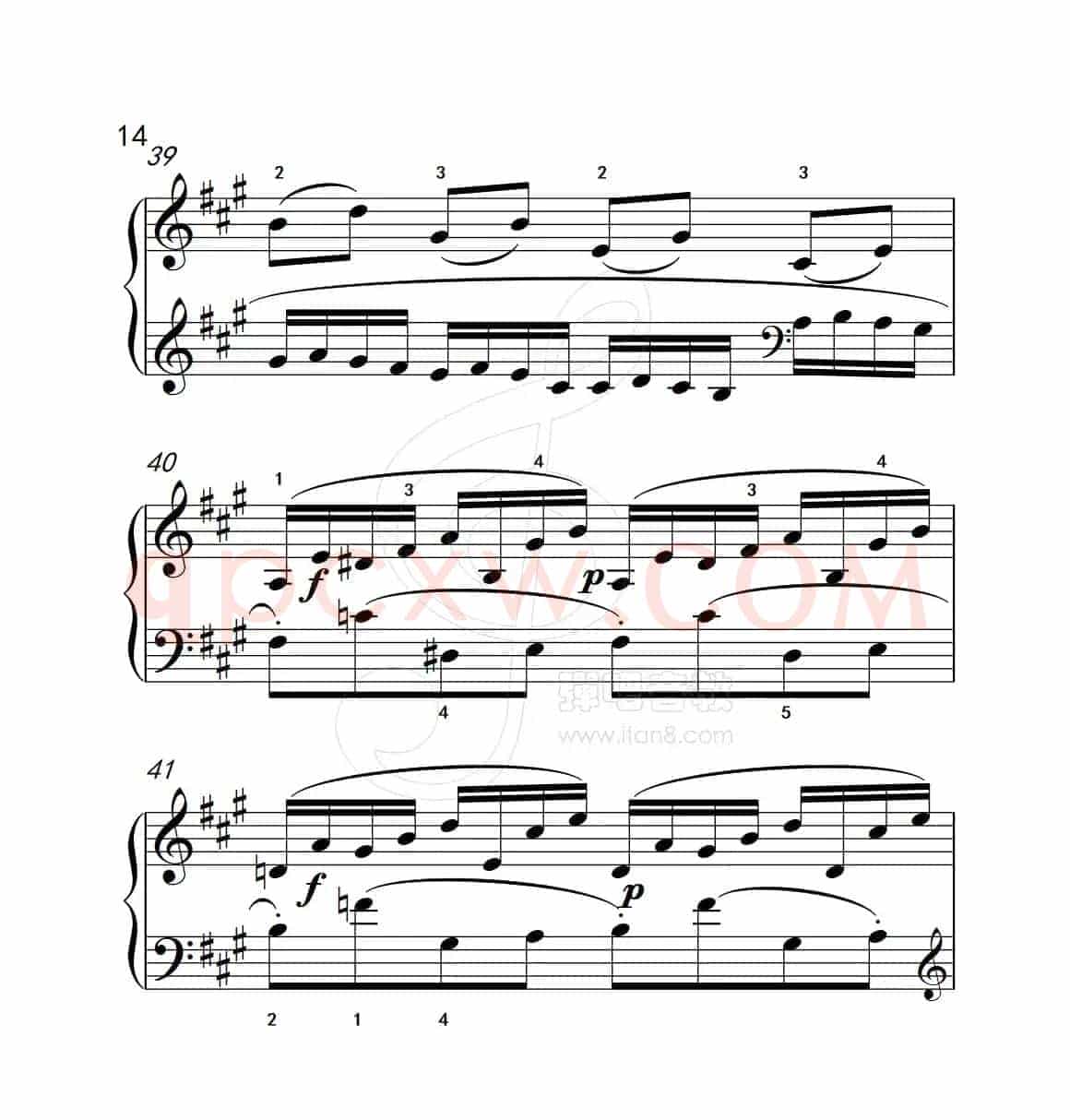 练习曲 40（克拉莫钢琴练习曲60首）