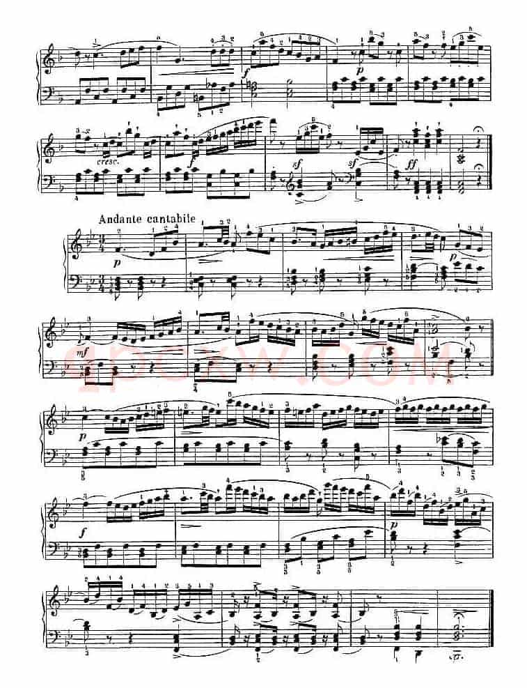 小奏鸣曲（OP.168 NO.1）