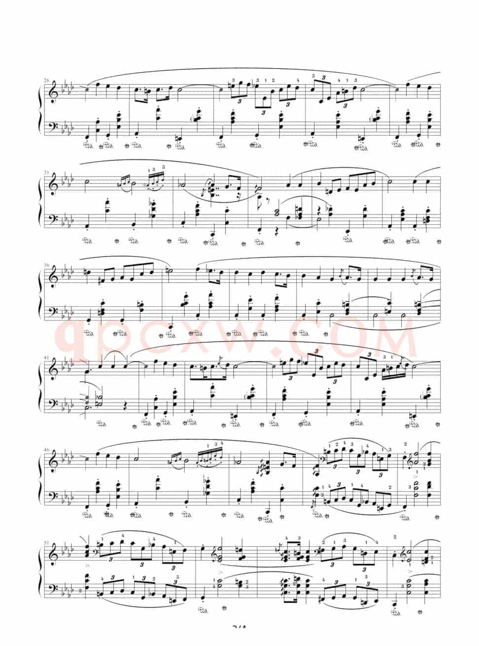 f小调夜曲，Op.55,No.1（肖邦第15号夜曲）