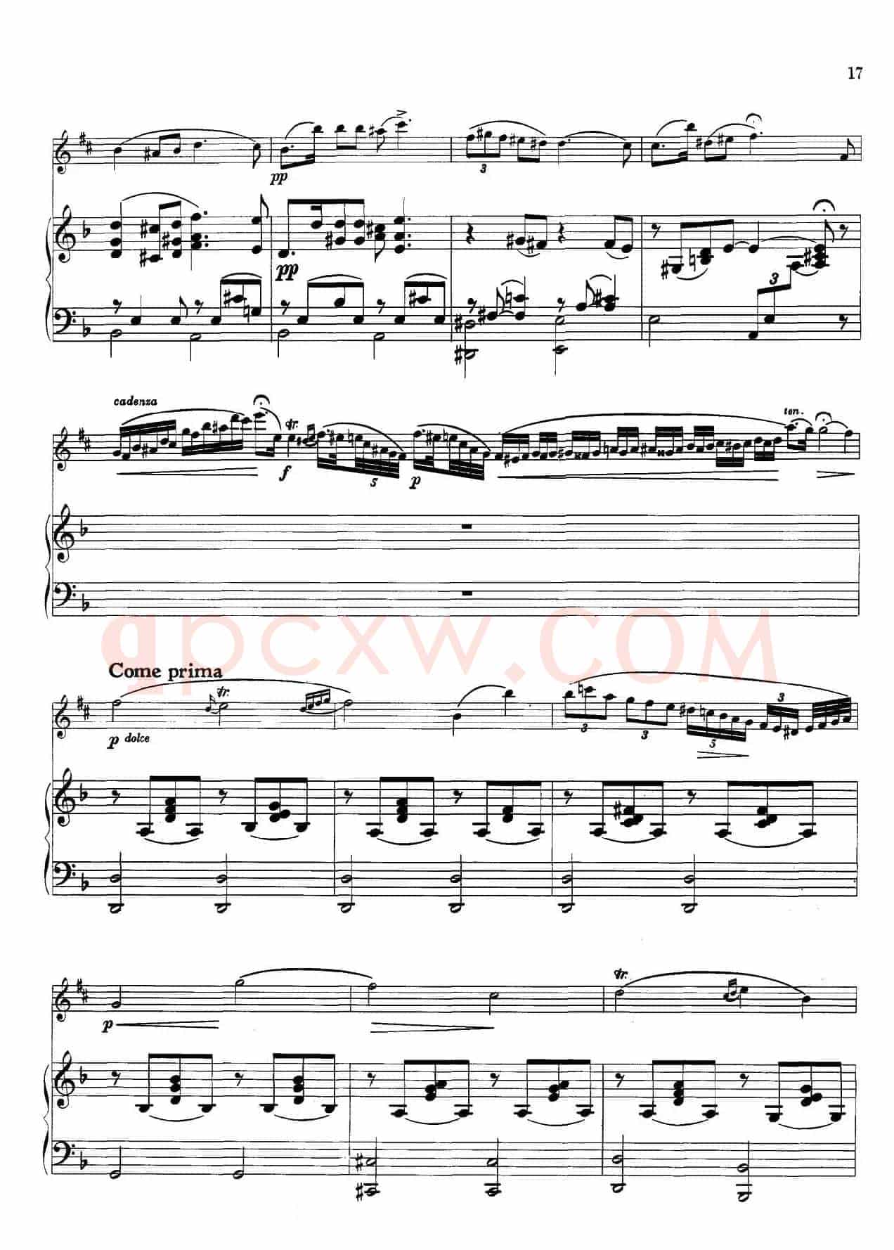 15首古典萨克斯独奏曲：3、Nocturne（中音萨克斯+钢琴伴奏）