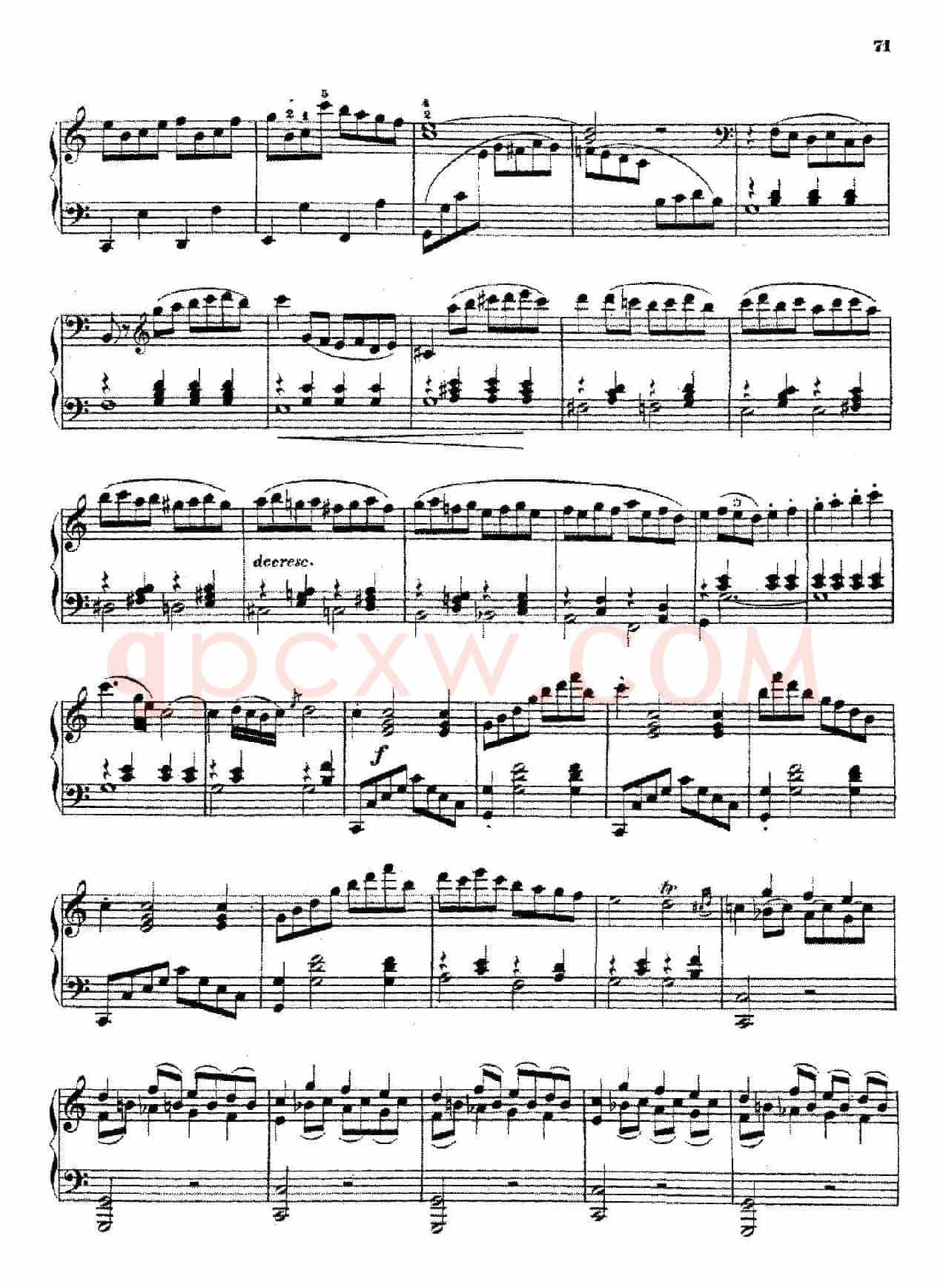 Piano Sonata No.4 in C Major Op.38(C大调第四钢琴奏鸣曲)