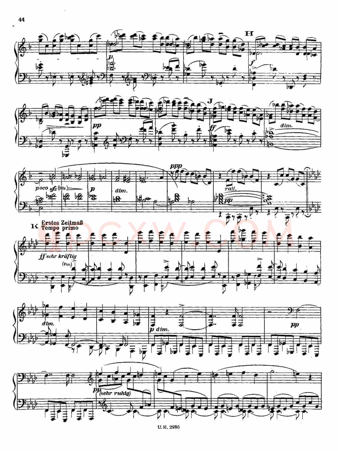 Symphony No.3 in d Minor - Solo Piano(d小调第三交响曲·钢琴独奏版·Ⅳ)