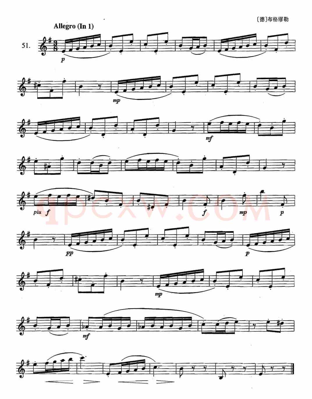 萨克斯练习曲合集（2—51）