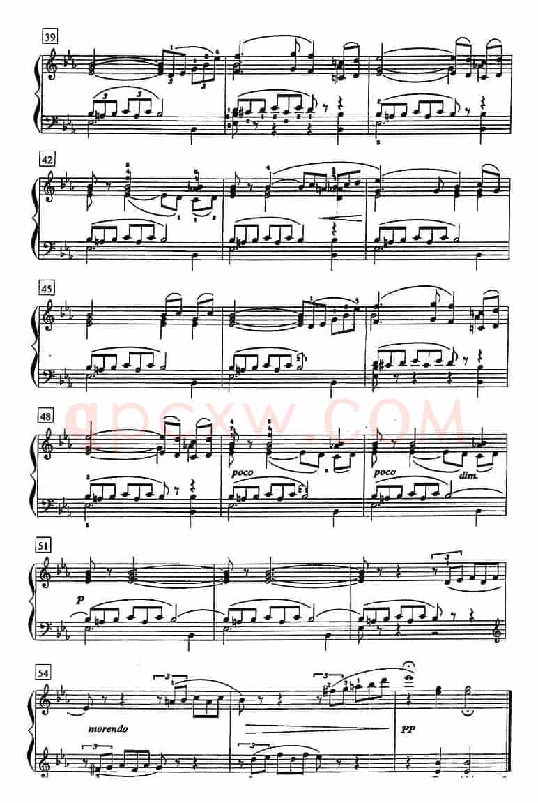 钢琴教程第七级 中外乐曲（七月——刈者之歌 《四季》Op.37 No.7）
