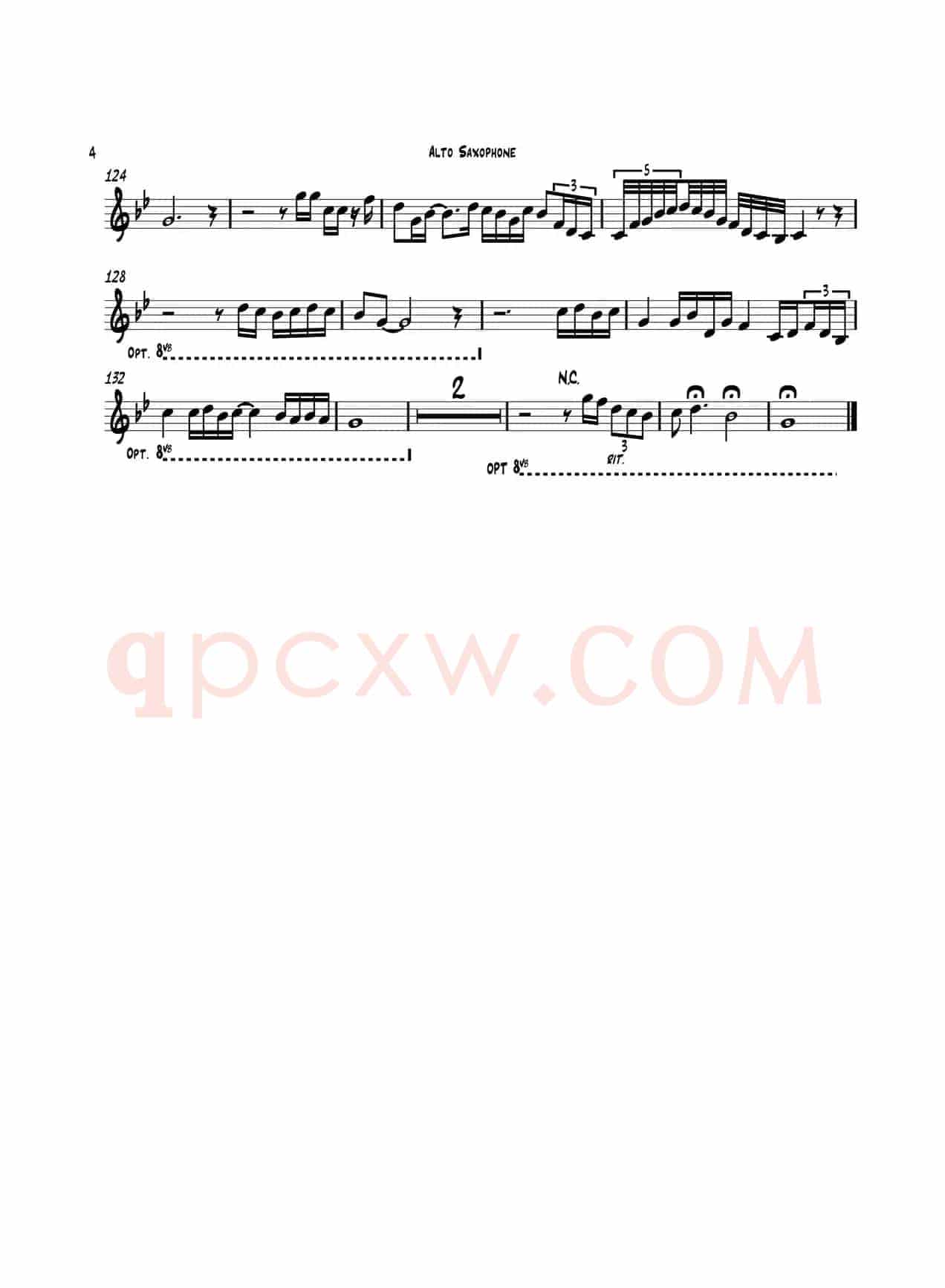 Tango（中音萨克斯）