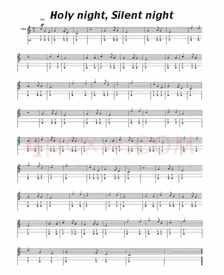 Holy night,Silent night（平安夜）（布鲁斯）
