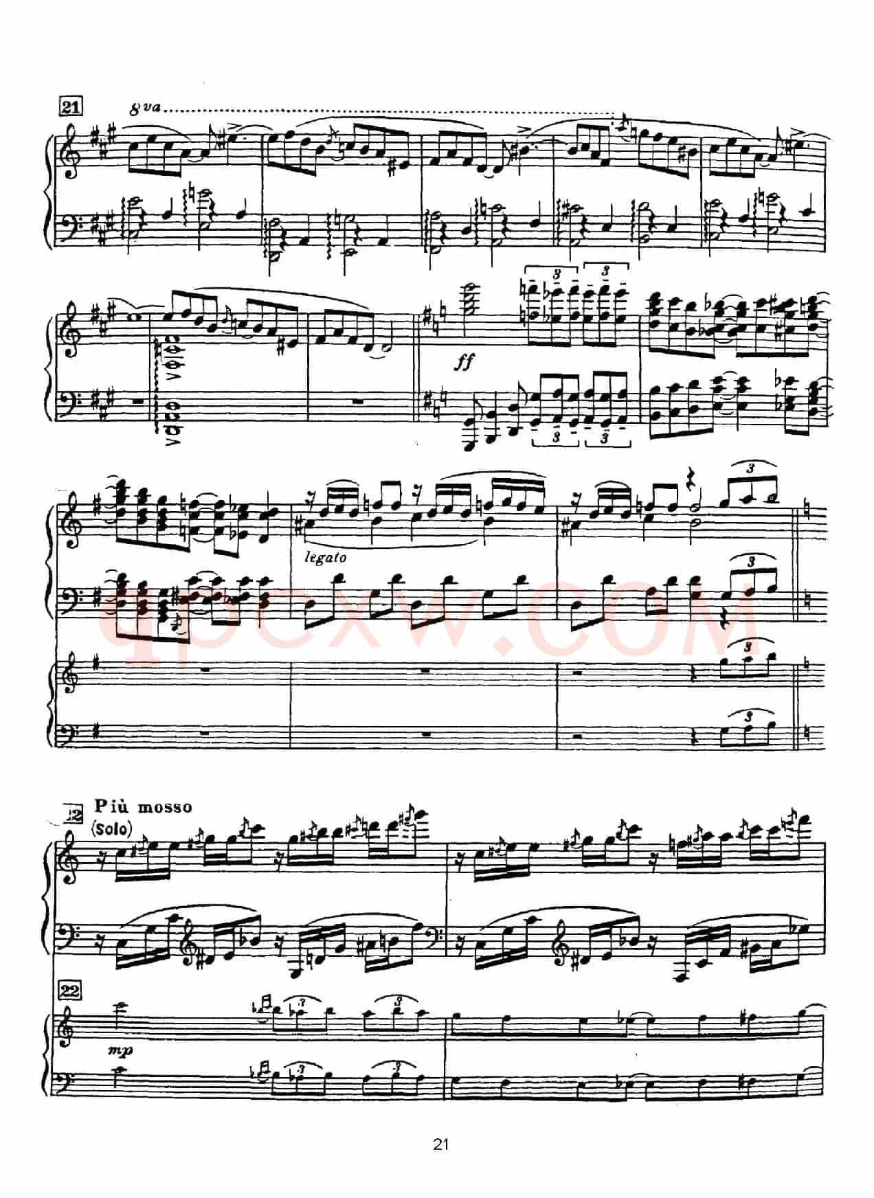 Rhapsody in Blue（蓝色狂想曲）（双钢琴）