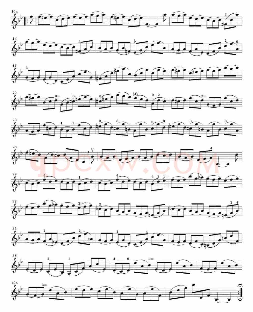 Six Suite Violincello Solo senza Basso（Suite IV）（6首无伴奏大提琴组曲·Ⅳ）