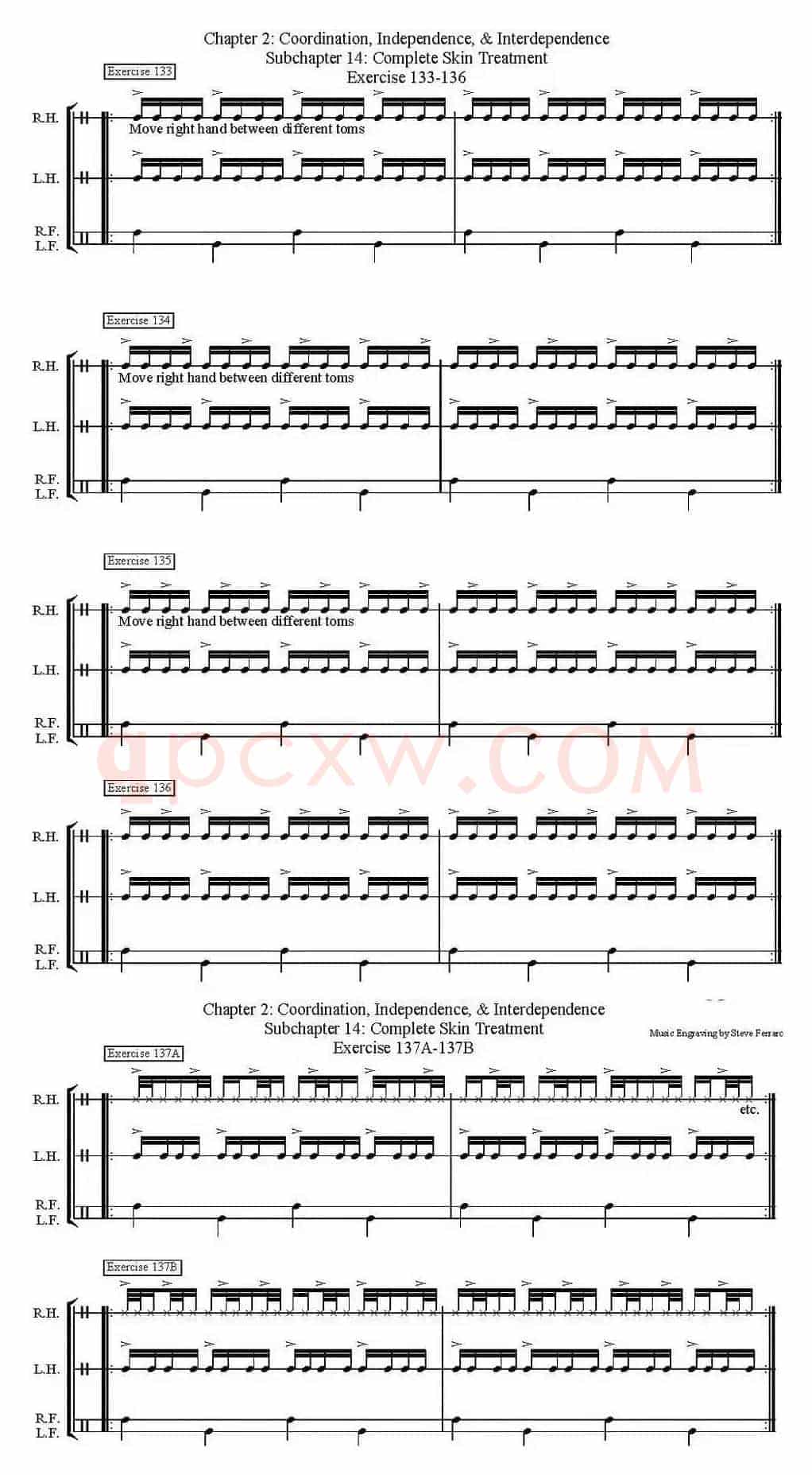 Thomas Lang - Creative Coordination（架子鼓双踩教程P51-75）