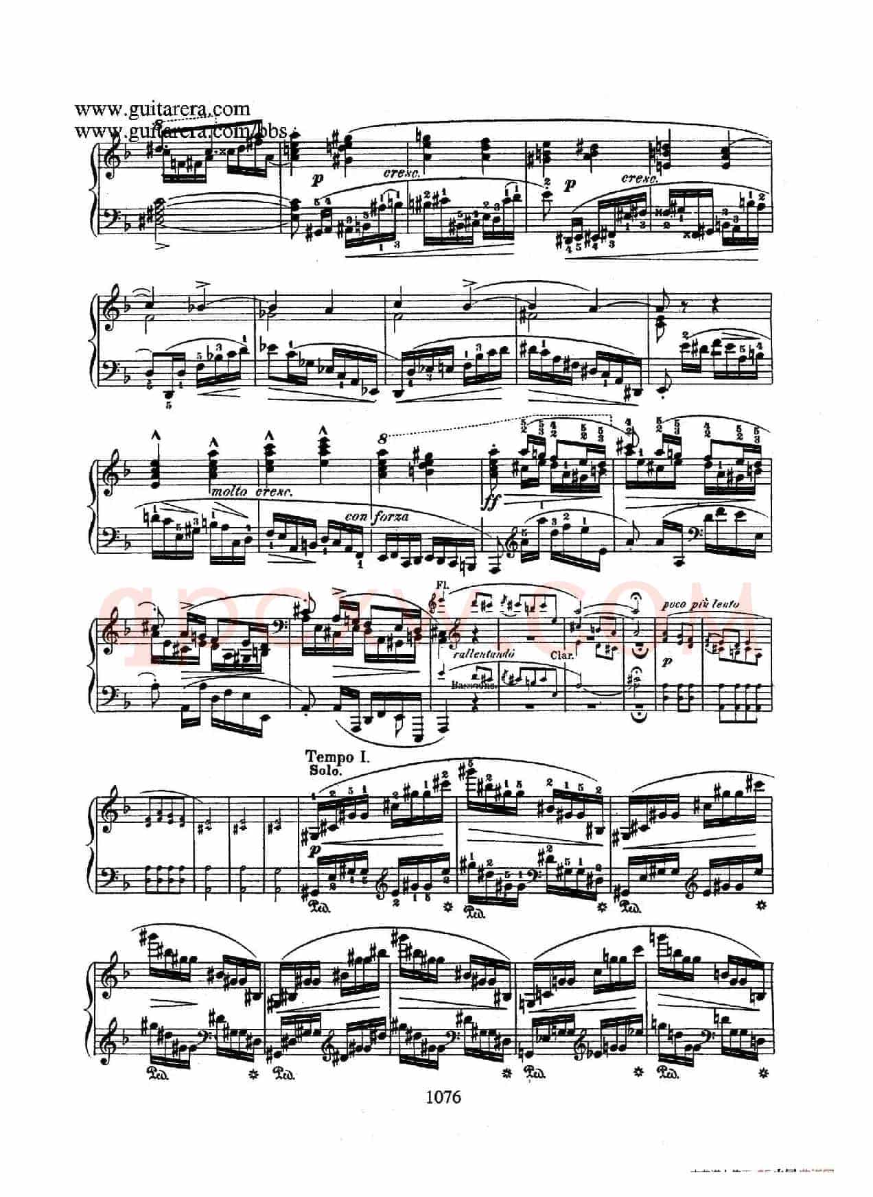 Krakowiak Grand Rondo de Concert Op.14 (克拉科维克音乐会用大回旋曲·钢琴独奏版)