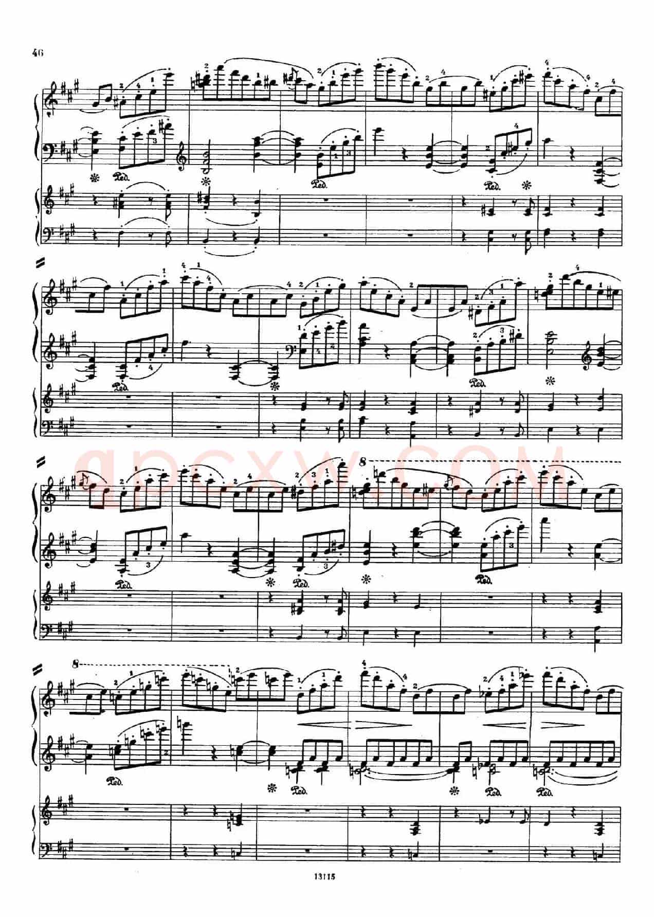 Piano Concerto in a Minor Op.54（a小调钢琴协奏曲·双钢琴）
