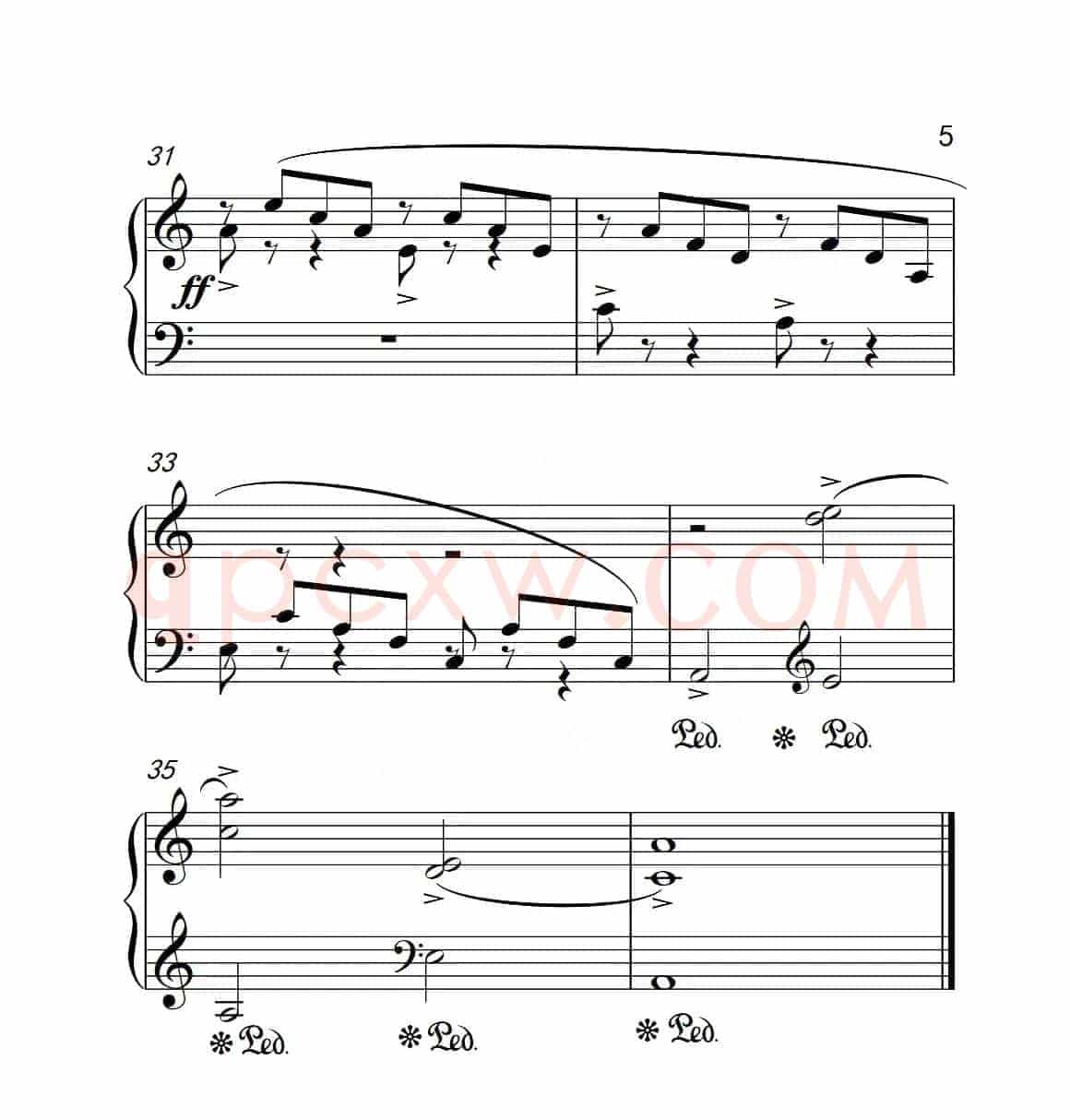 第二级 惊险的航行（中国音乐学院钢琴考级作品1~6级）