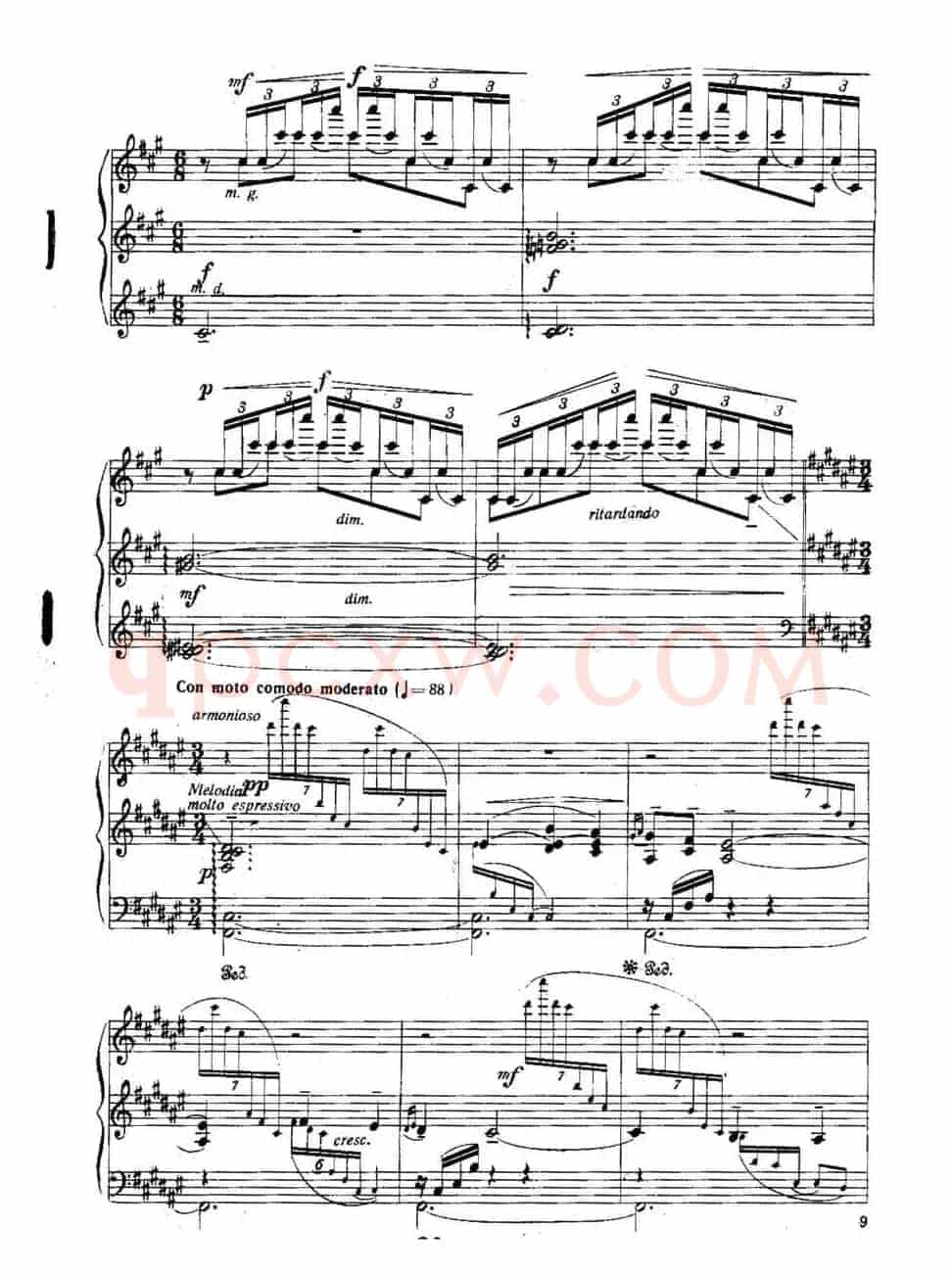 Six Préludes Exotiques Op·17（6首特色前奏曲·1）