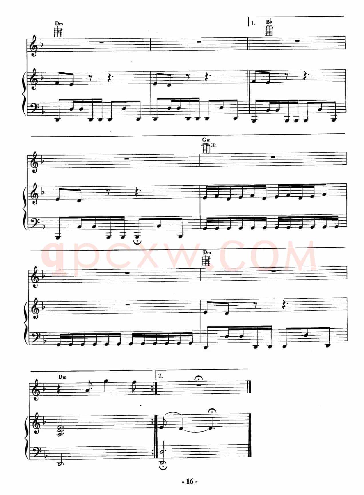 电影配乐大师莫瑞康最佳20首钢琴谱（Best of Ennio Morricone·3）