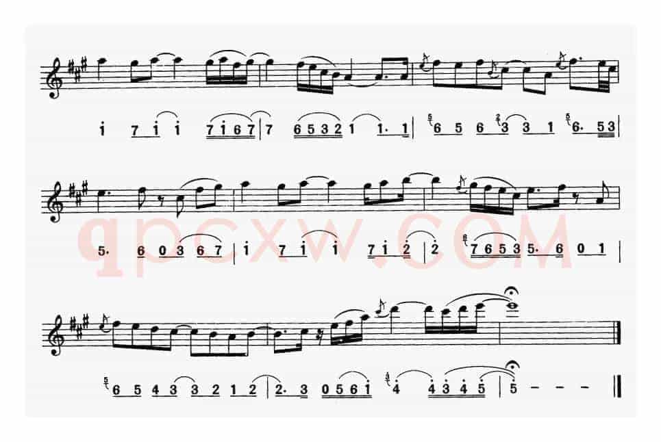回家（线简谱混排版）