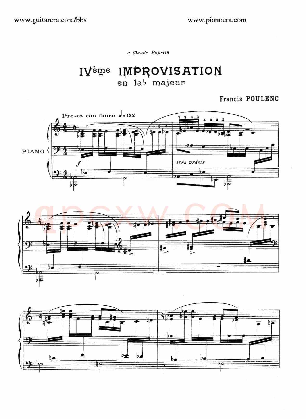15 Improvisations(15首即兴曲·Ⅳ)
