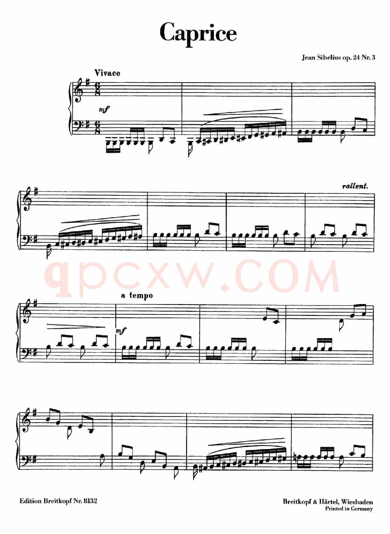 10 Pieces Op.24（10首钢琴小品 No.3）