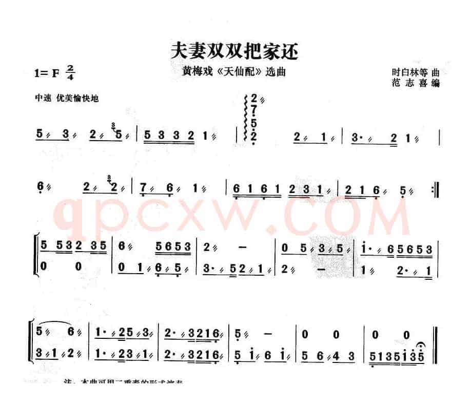 夫妻双双把家还
