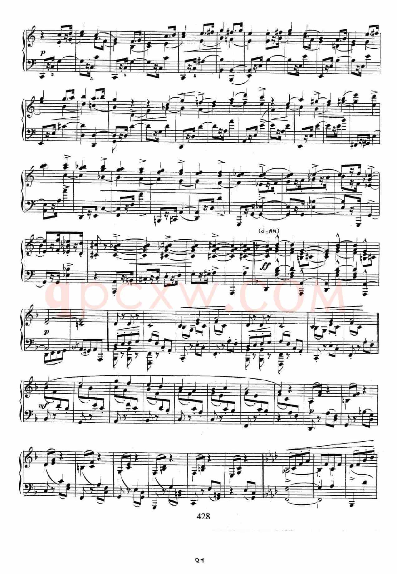 Novelletten Op.21（6）