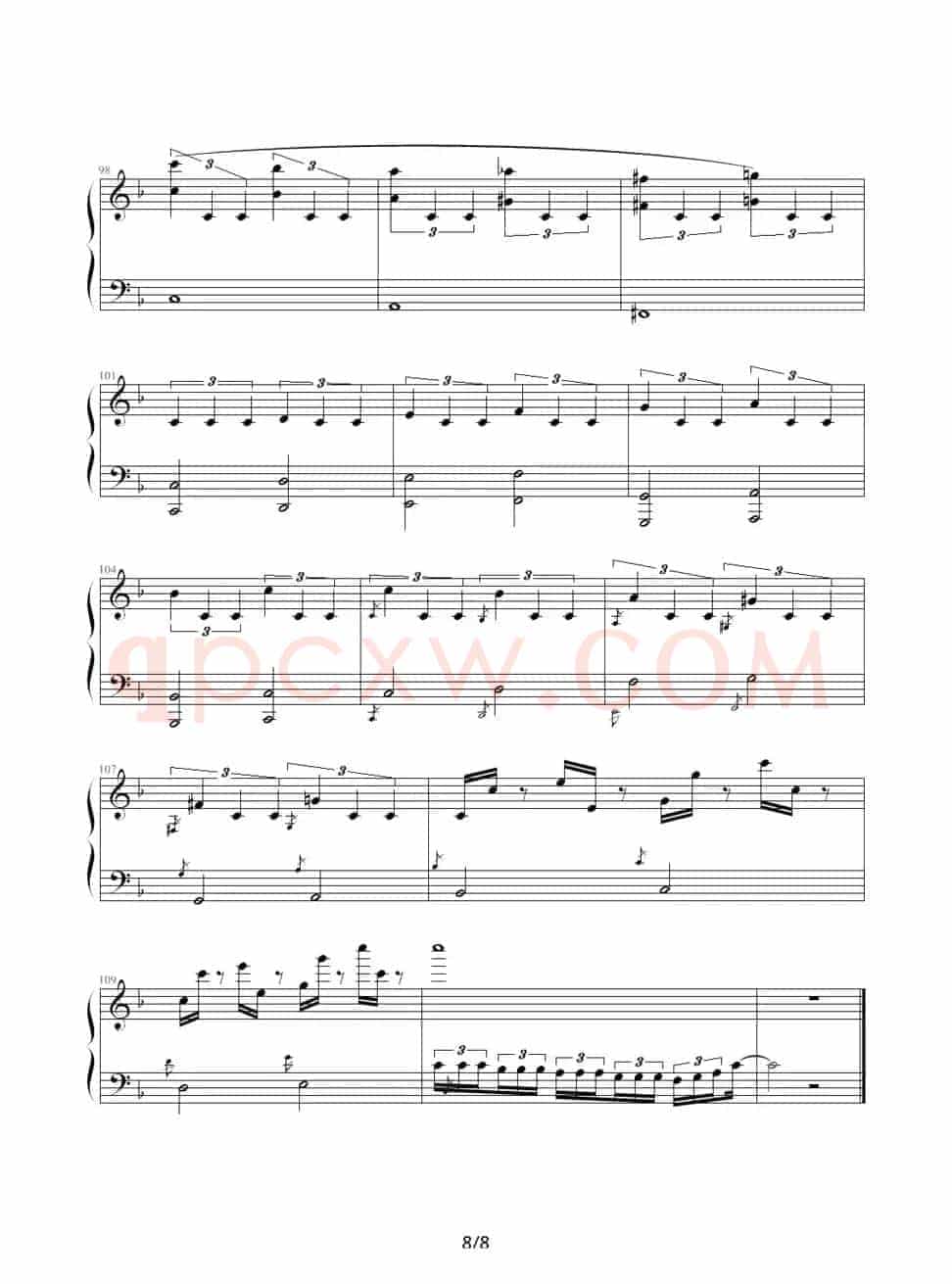 C大调奏鸣曲（曹博来作曲版）