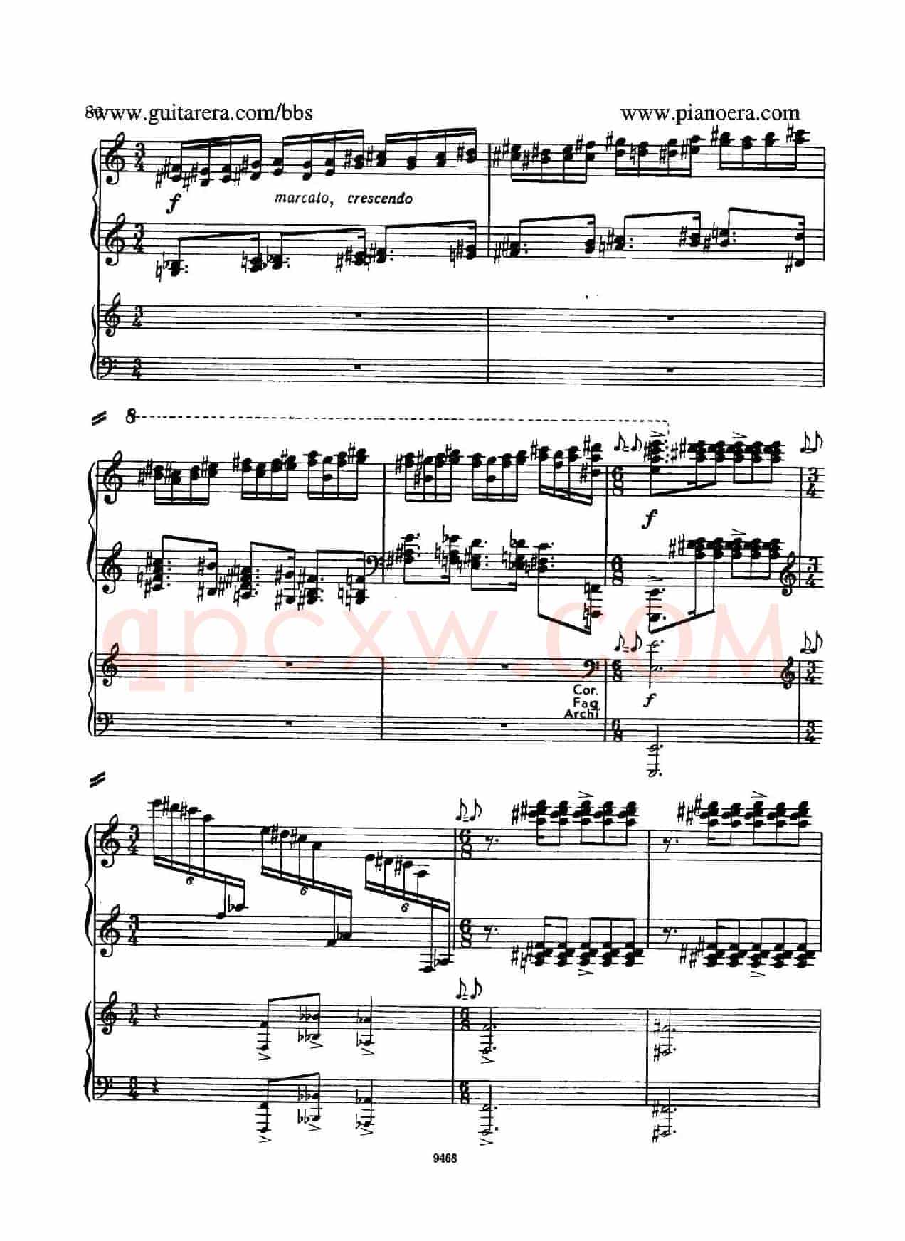 Piano Concerto in D-flat Major Op.37(降D大调钢琴协奏曲·Ⅲ·双钢琴)