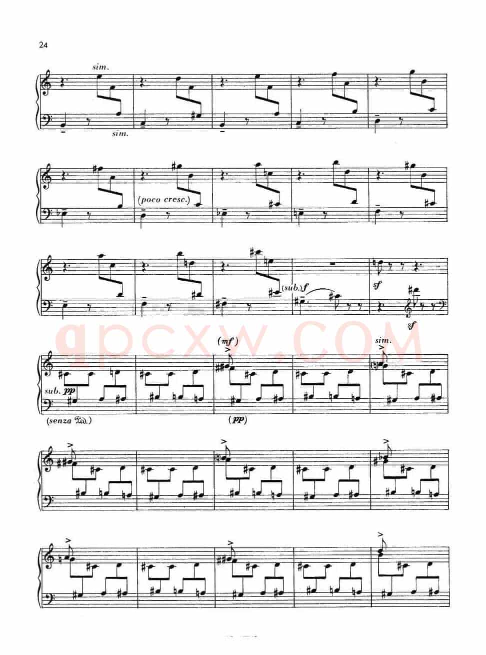 Notebook f Young People Op·59(为青少年而作的钢琴曲集·13)