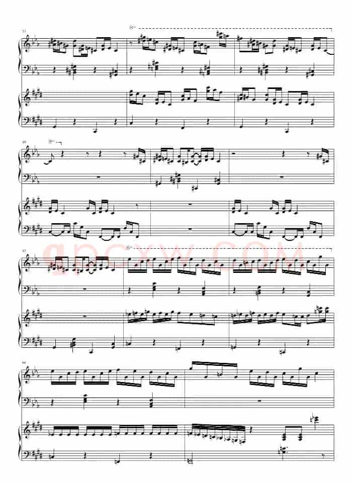 Croatian Rhapsody（克罗地亚、四手联弹）