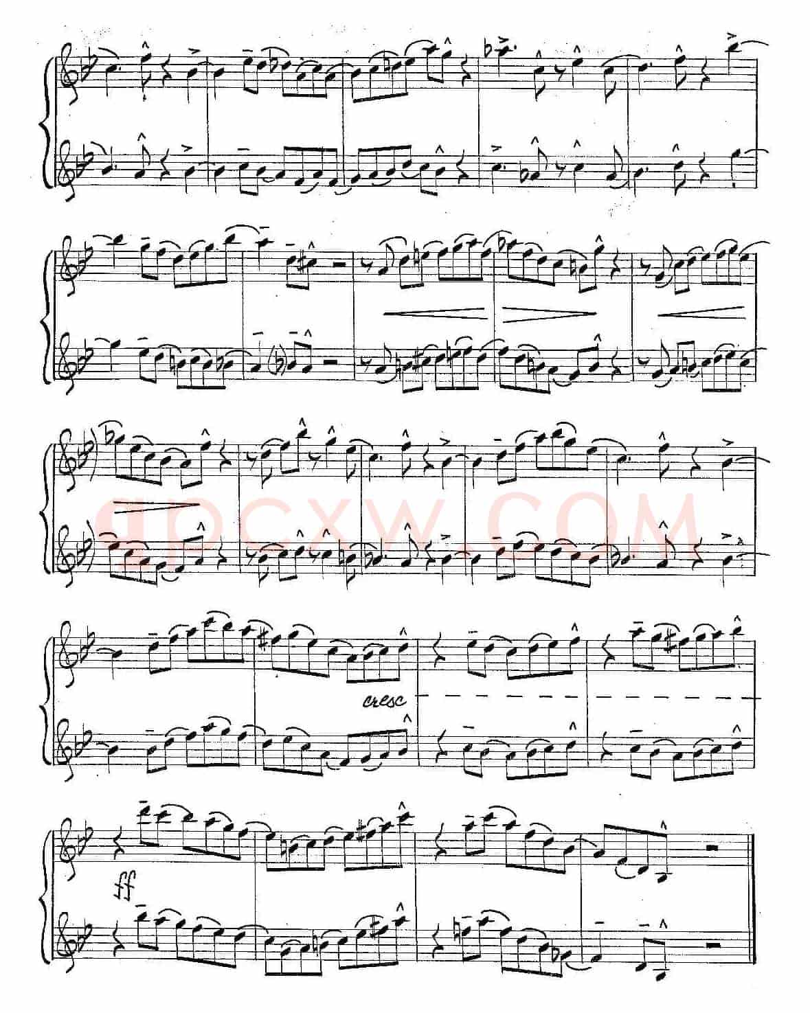 Jazz Conception For Saxophone Duets - 10（二重奏）