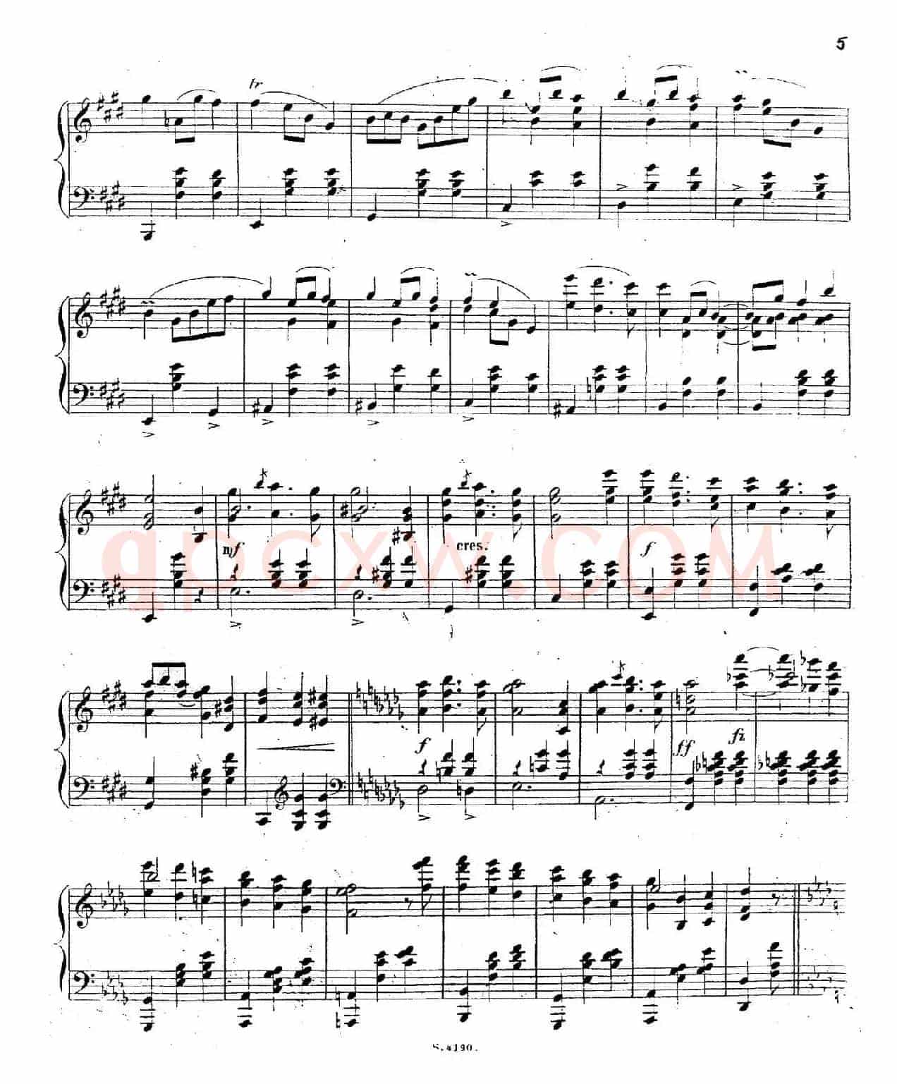 L'aurore Boréale Op.30(华丽的圆舞曲“北极光”)