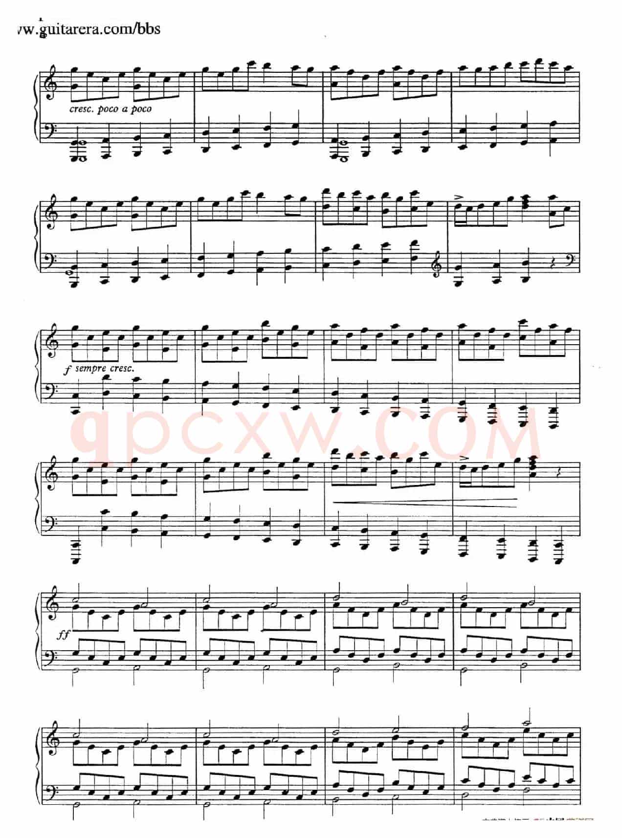 Toccata for Piano H.153(托卡塔)
