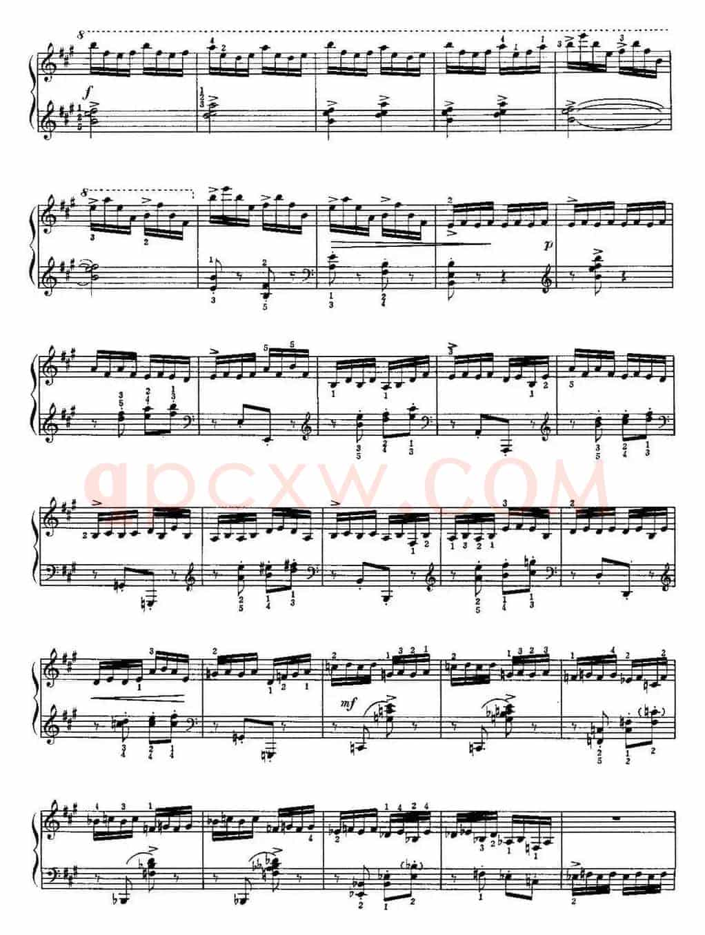 中国钢琴名曲30首：练习曲