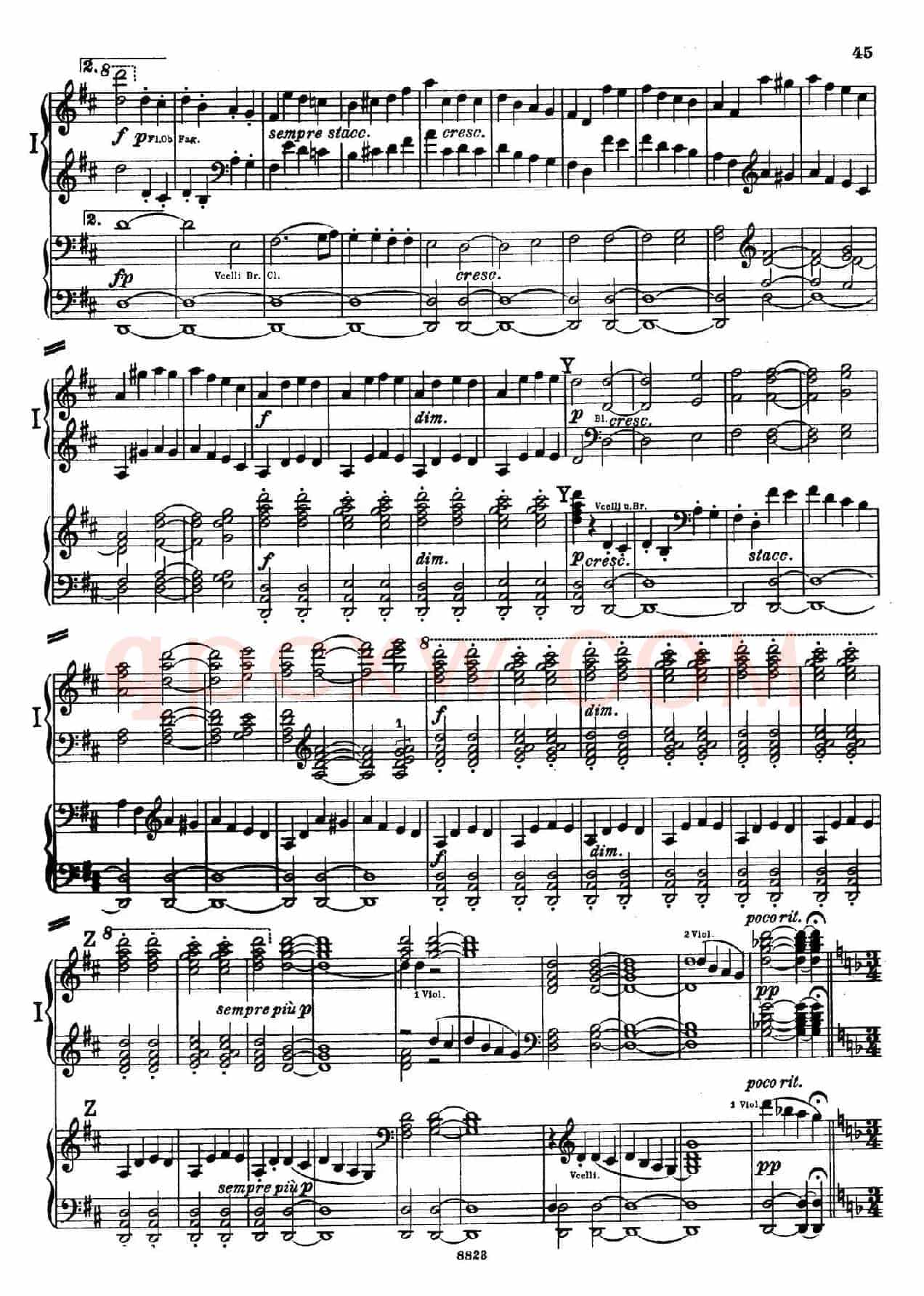 d小调第九交响曲 Op.125(双钢琴P43——52)
