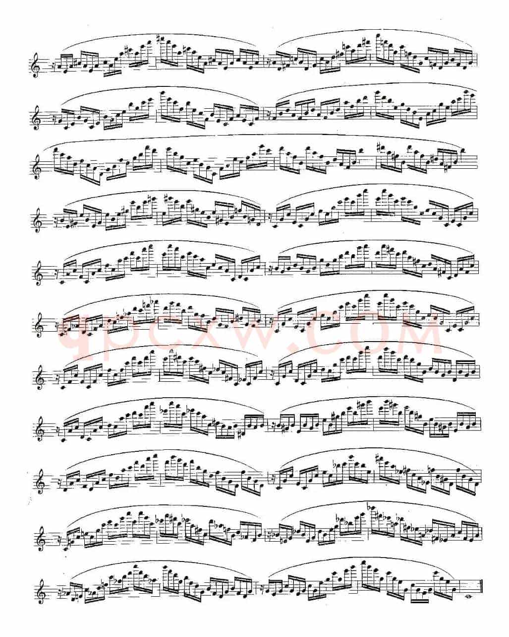 12首大技巧练习曲之1