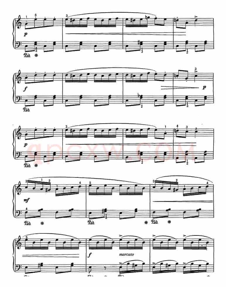 不可不弹的世界钢琴名曲：吉普赛营地