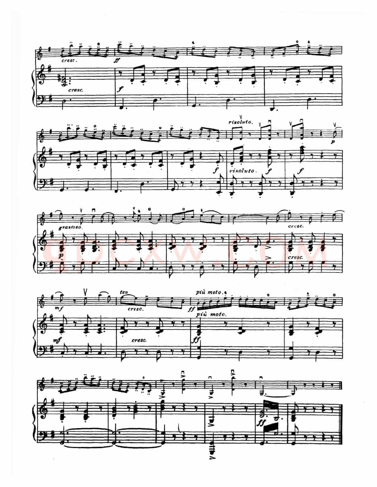 G大调学生协奏曲（塞茨作品第13号）
