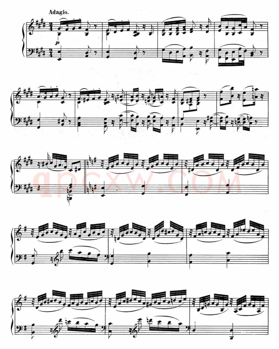 贝多芬钢琴奏鸣曲03 C大调 Op.2 No.3 C major